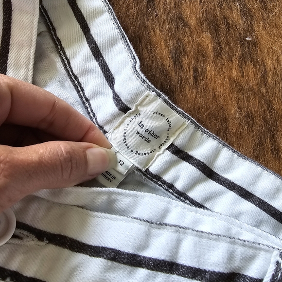 Asos River Island stripe step waist pants - Picture 6 of 10